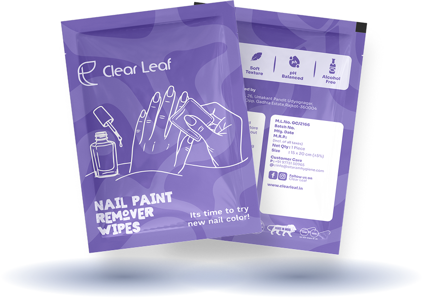Nail Paint Removal Wipes